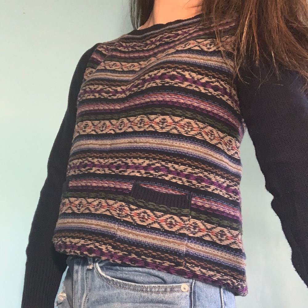 Vintage style chaps sweater